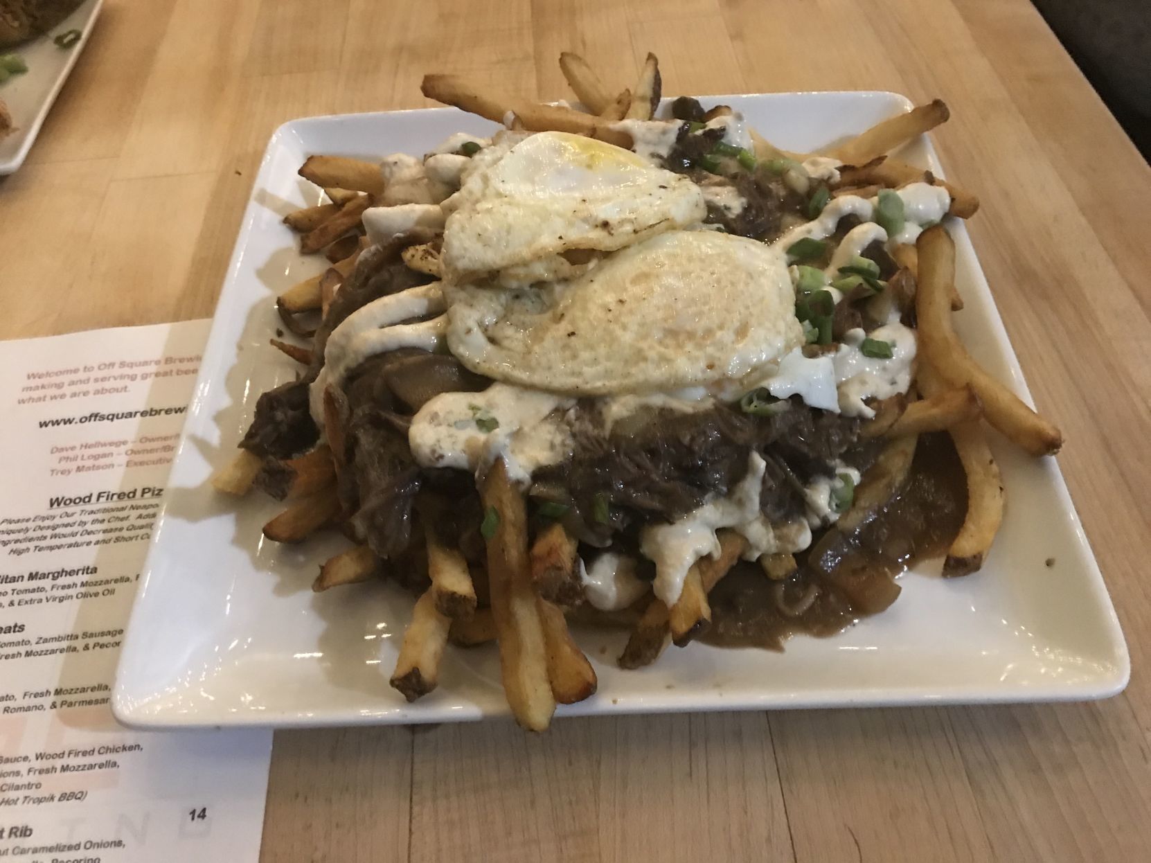 TASTE TEST: Off Square's poutine incorporates craft beer